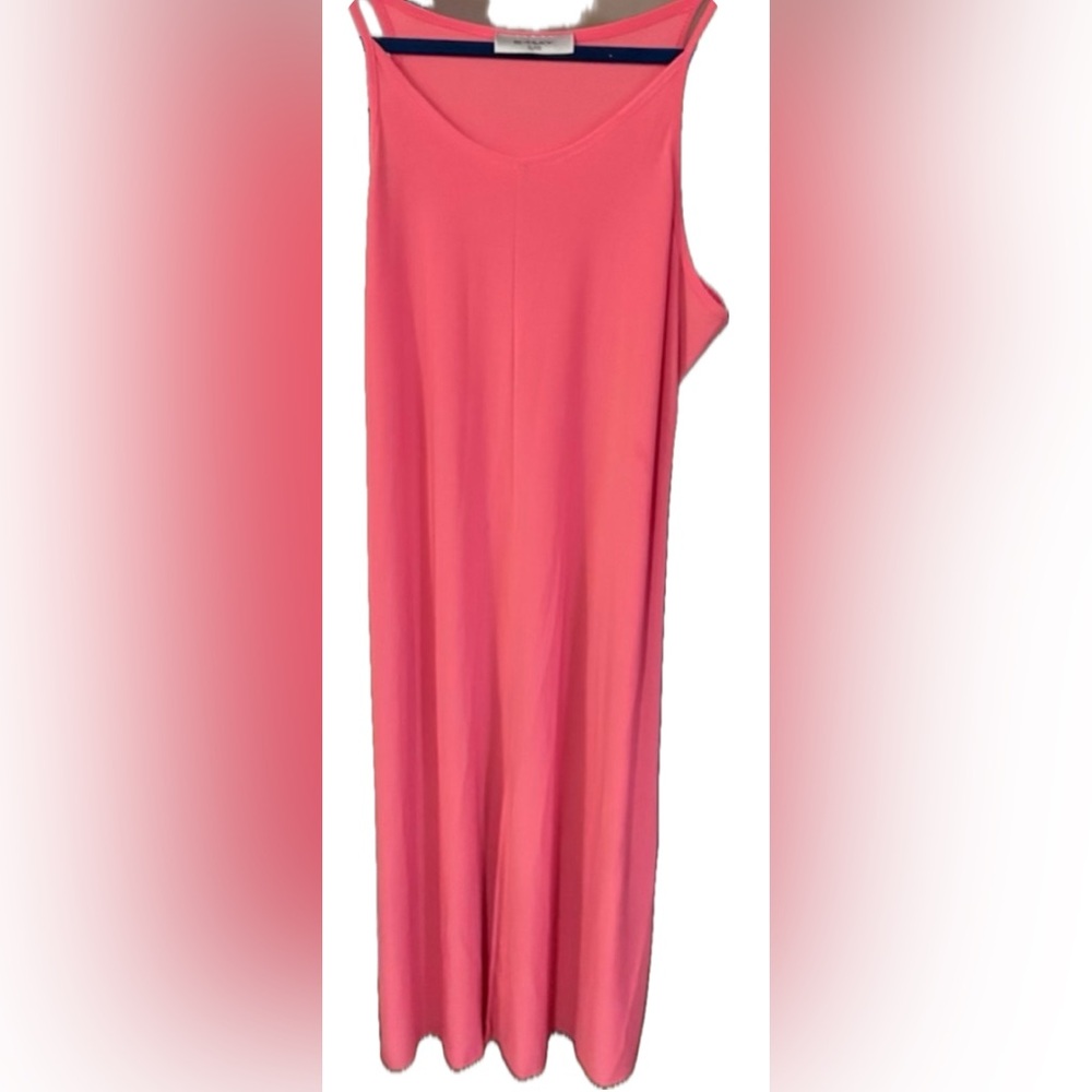 BAILEY 44- Vibrant Coral Slip Dress